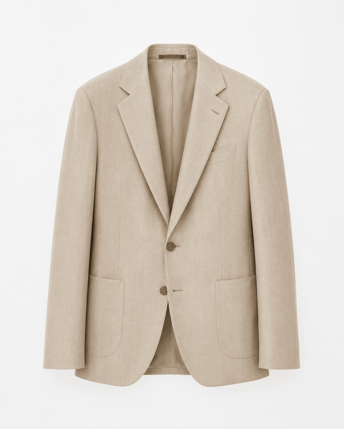 Beige Wool/Silk/Linen Sport Coat product visual