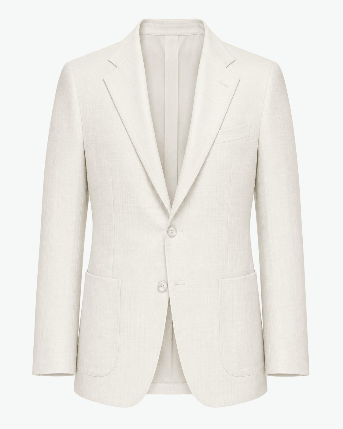 The Ivory Silk Summer Jacket product visual